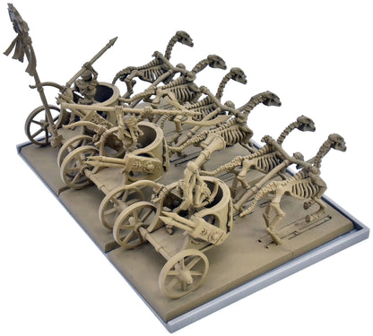TOMB KINGS OF KHERMI 3 Skeleton Chariots #1 Old World 3795