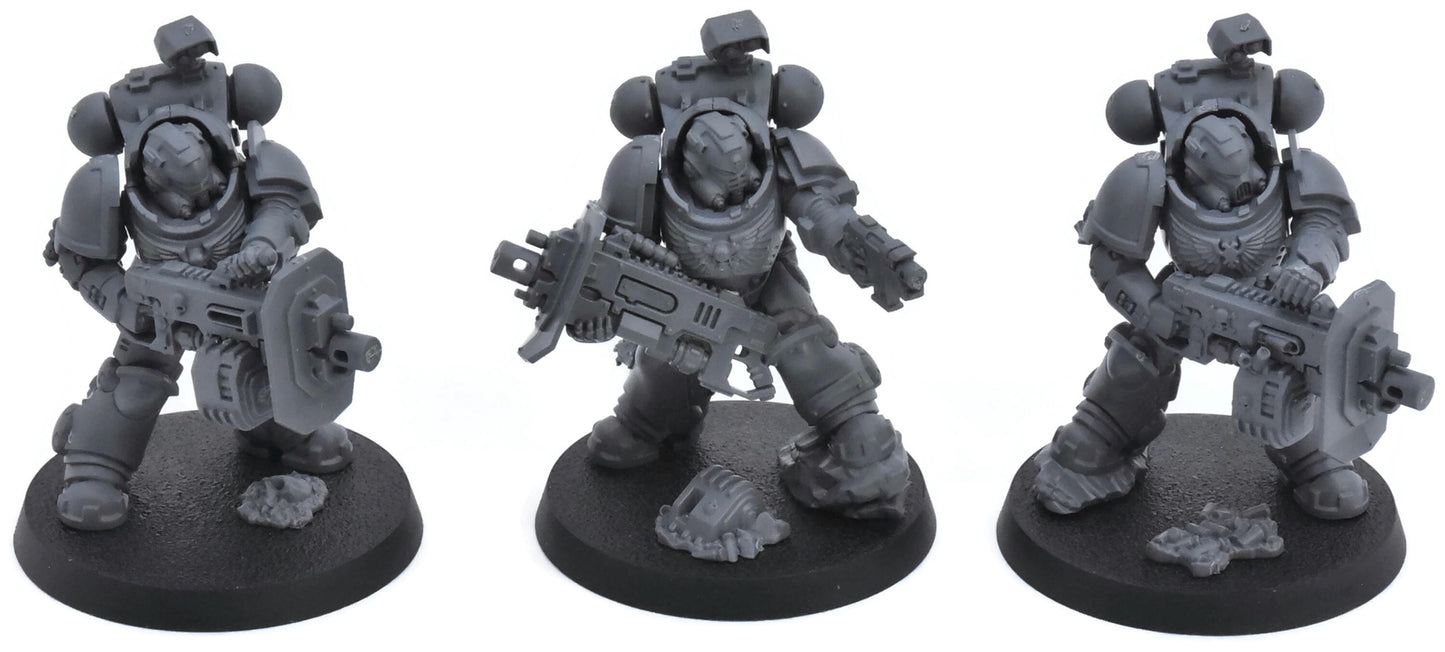 SPACE MARINES Half Armageddon Warhammer 40K Assembled