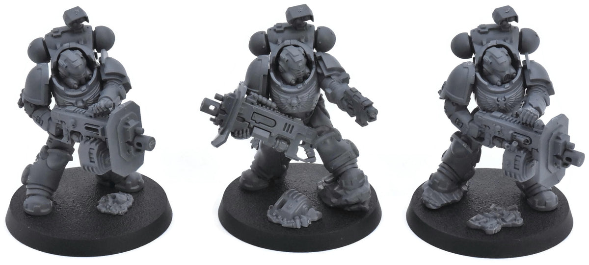 SPACE MARINES Half Armageddon Warhammer 40K Assembled