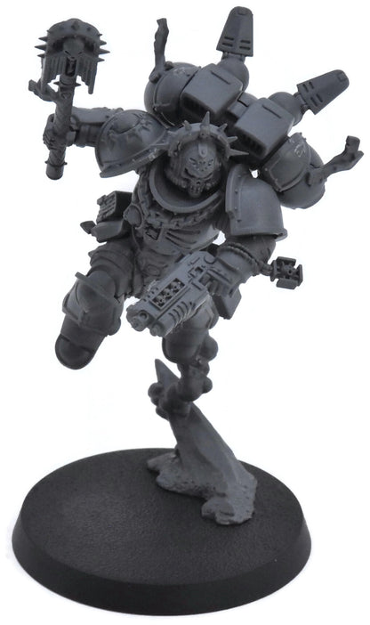 SPACE MARINES Chaplain With Jump Pack Armageddon Warhammer 40K Assembled