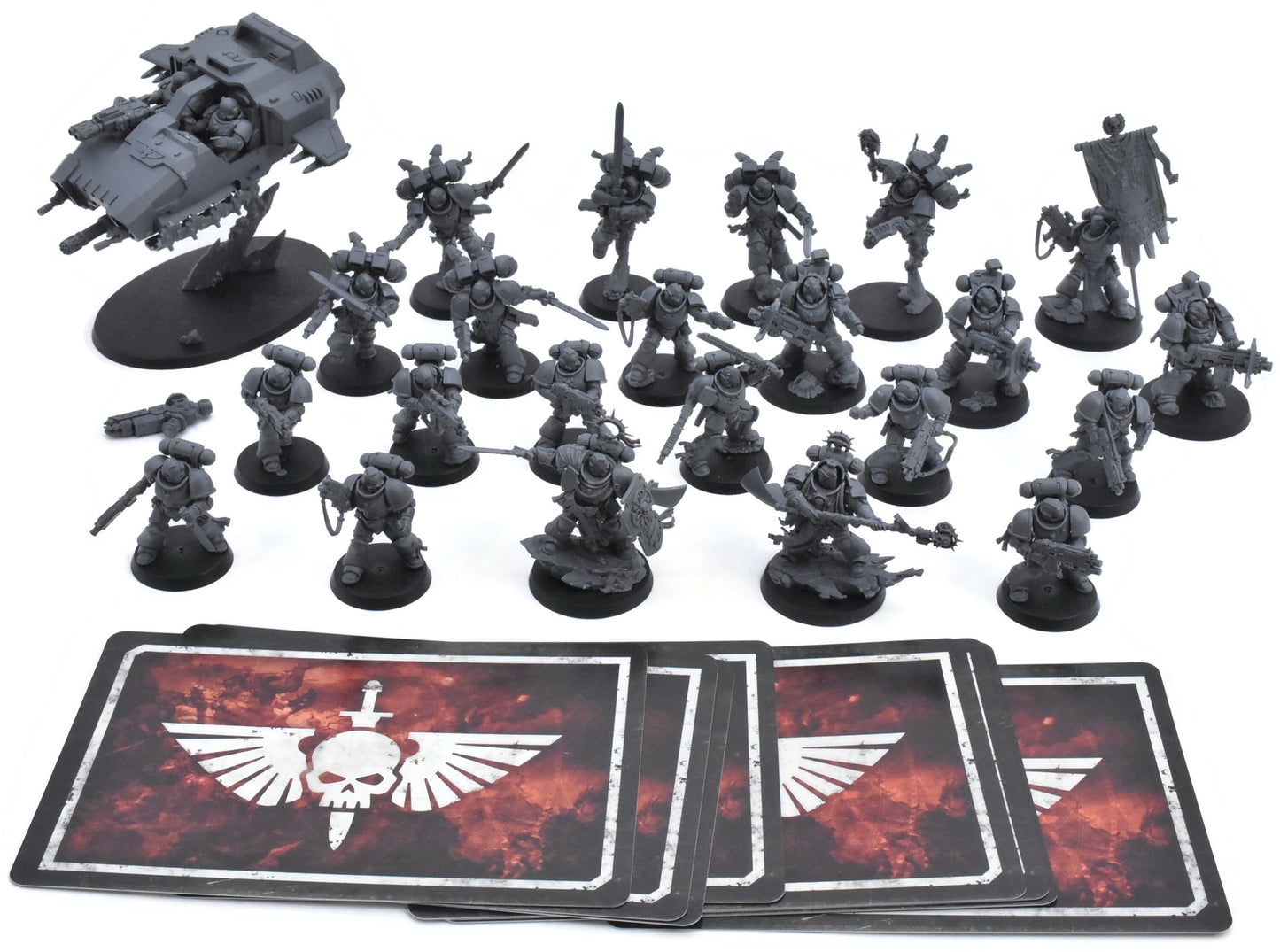 SPACE MARINES Half Armageddon Warhammer 40K Assembled