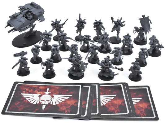 SPACE MARINES Half Armageddon Warhammer 40K Assembled