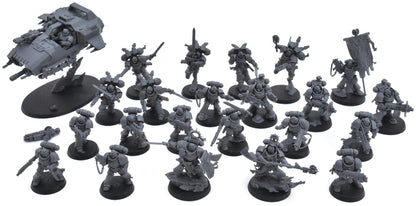 SPACE MARINES Half Armageddon Warhammer 40K Assembled