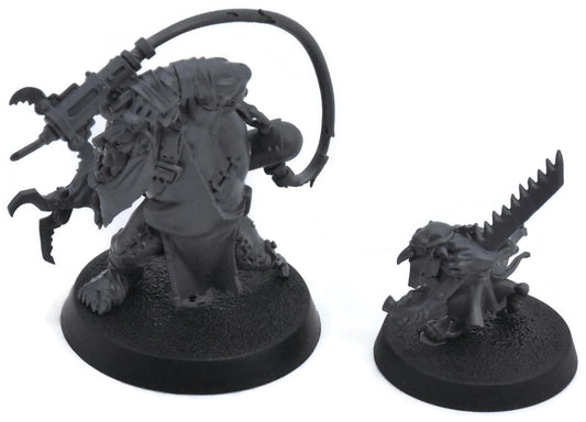 Orks Painboy and Grot Orderly Armageddon Warhammer 40K Assembled