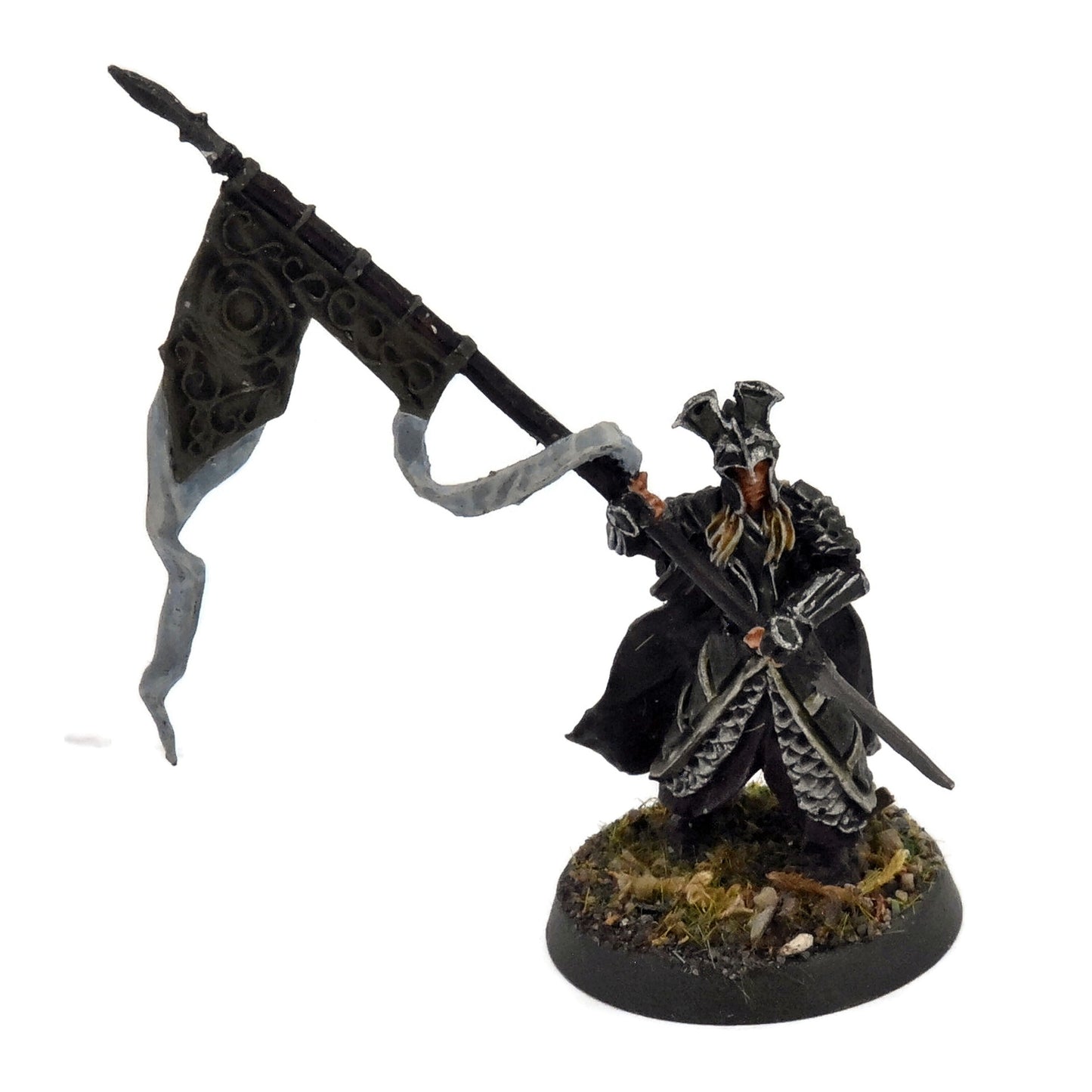 Wood Elves Banner #1 CONVERTED FINECAST Middle Earth Strategy Battle Game 7903