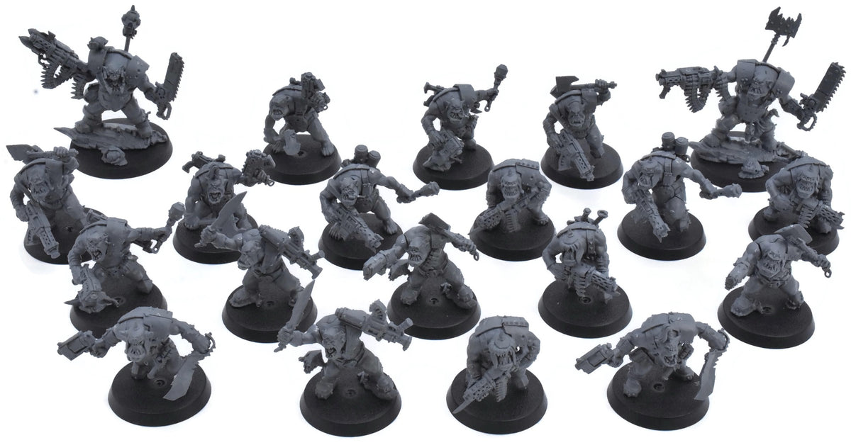 Orks 20 ork Boyz Armageddon Warhammer 40K Assembled