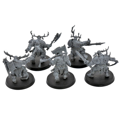 MAGGOTKIN OF NURGLE 5 Putrid Blightkings #1 Warhammer Sigmar 7934