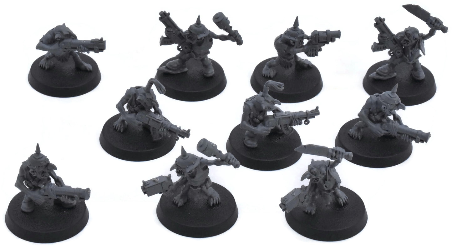 Orks 10 Gretchin Armageddon Warhammer 40K Assembled Gretchins