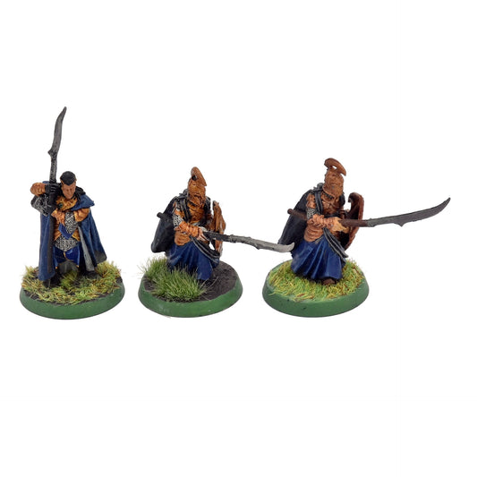 LOTR Gil Galad With 2 High Elves #1 METAL PARTS FINECAST LOTR 7989