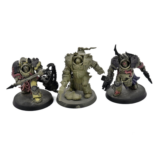 DEATH GUARD 3 Blightlord Terminators #1 Warhammer 40K 8023