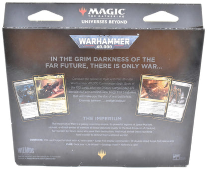 Forces Of The Imperium—Collector's Edition Warhammer 40,000 Commander Deck