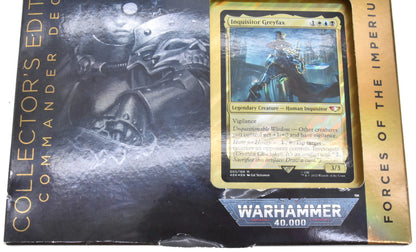 Forces Of The Imperium—Collector's Edition Warhammer 40,000 Commander Deck
