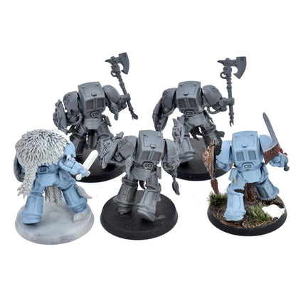 SPACE WOLVES 5 Wolf Guard Terminators #1 Warhammer 40K 8108