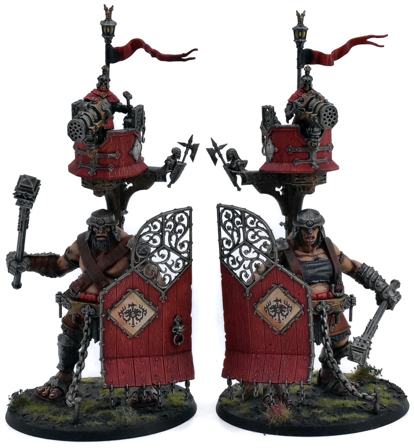 CITIES OF SIGMAR Gate Gargants #1 PRO PAINTED Warhammer Sigmar 3856