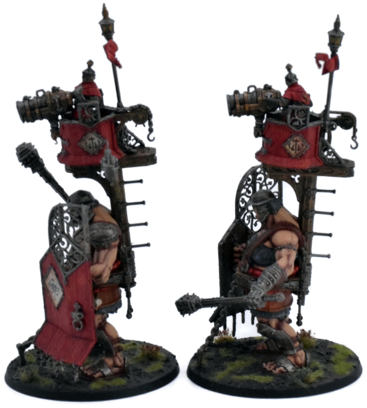 CITIES OF SIGMAR Gate Gargants #1 PRO PAINTED Warhammer Sigmar 3856