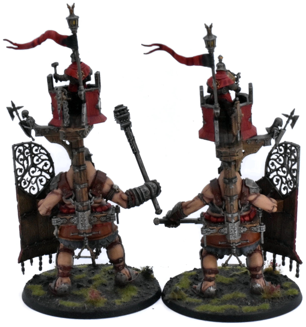 CITIES OF SIGMAR Gate Gargants #1 COMMISSION PRO PAINTED Warhammer Sigmar 3863