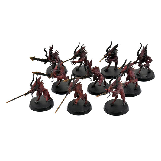 BLADES OF KHORNE 10 Bloodletters Of Khorne #7 Warhammer Sigmar 8139