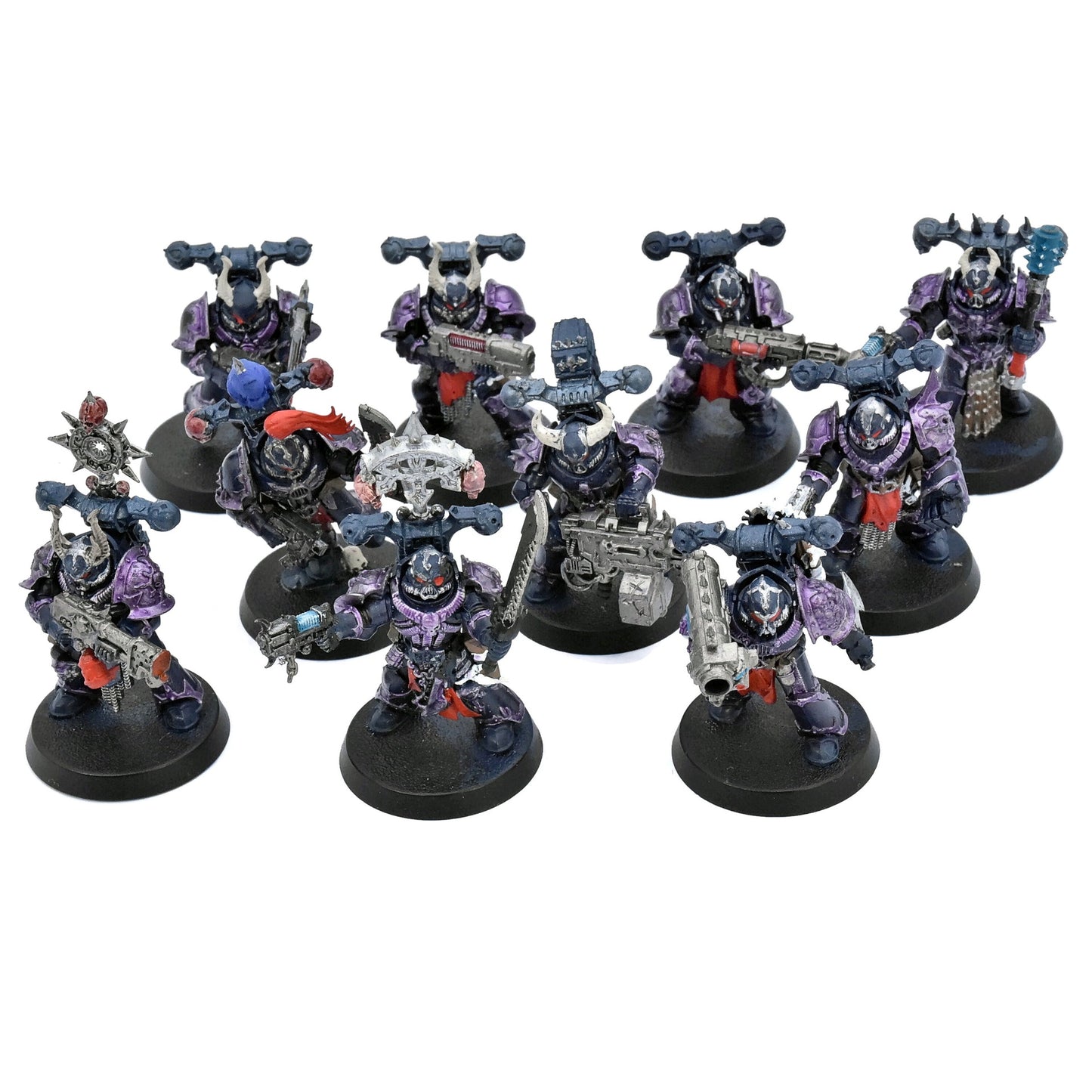 CHAOS SPACE MARINES 10 Legionaries #1 Warhammer 40K 8184