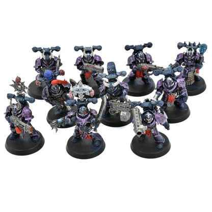 CHAOS SPACE MARINES 10 Legionaries #1 Warhammer 40K 8184