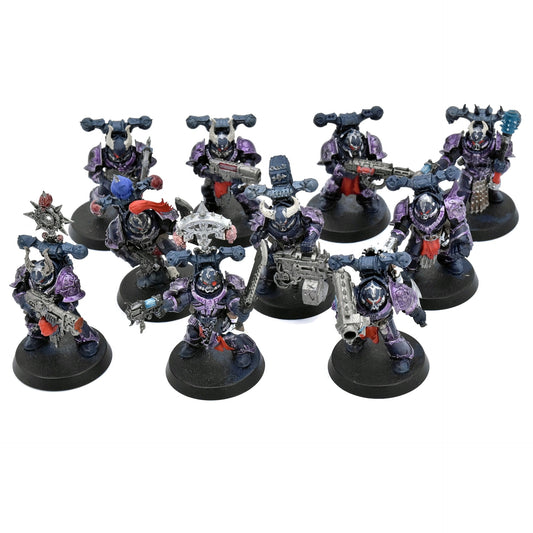 CHAOS SPACE MARINES 10 Legionaries #1 Warhammer 40K 8184