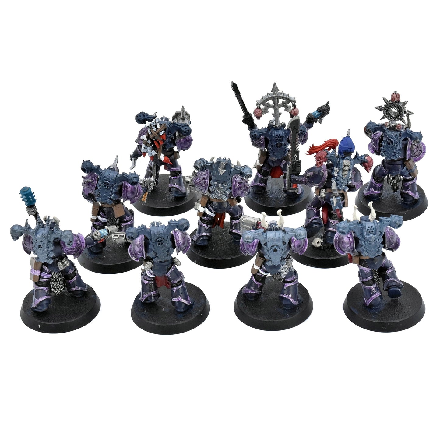CHAOS SPACE MARINES 10 Legionaries #1 Warhammer 40K 8184