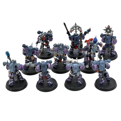 CHAOS SPACE MARINES 10 Legionaries #1 Warhammer 40K 8184