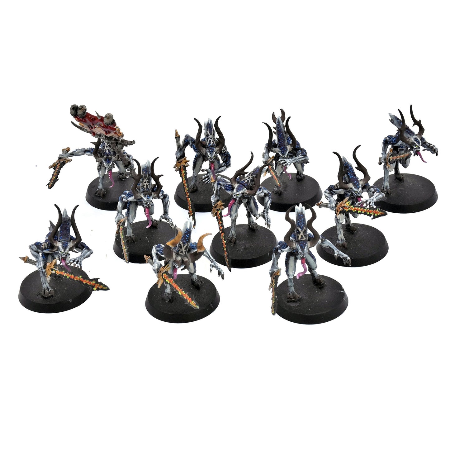 BLADES OF KHORNE 10 Bloodletters Of Khorne #2 Warhammer Sigmar 8238