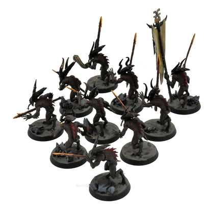 BLADES OF KHORNE 10 Bloodletters Of Khorne #4 WELL PAINTED Warhammer Sigmar 8276