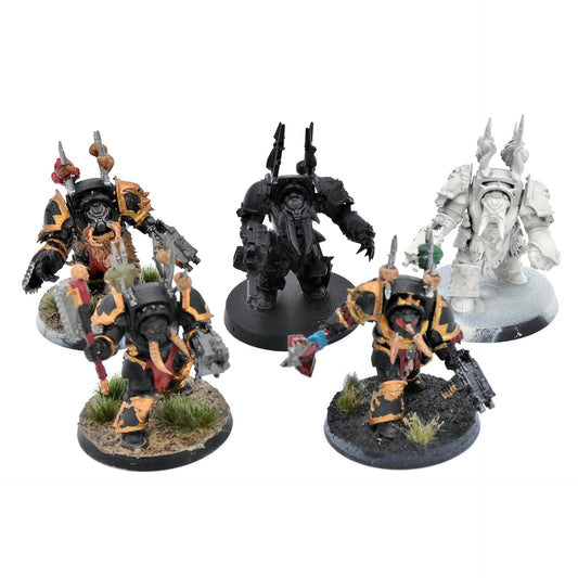CHAOS SPACE MARINES 5 Chaos Terminators Squad #4 Warhammer 40K 8290