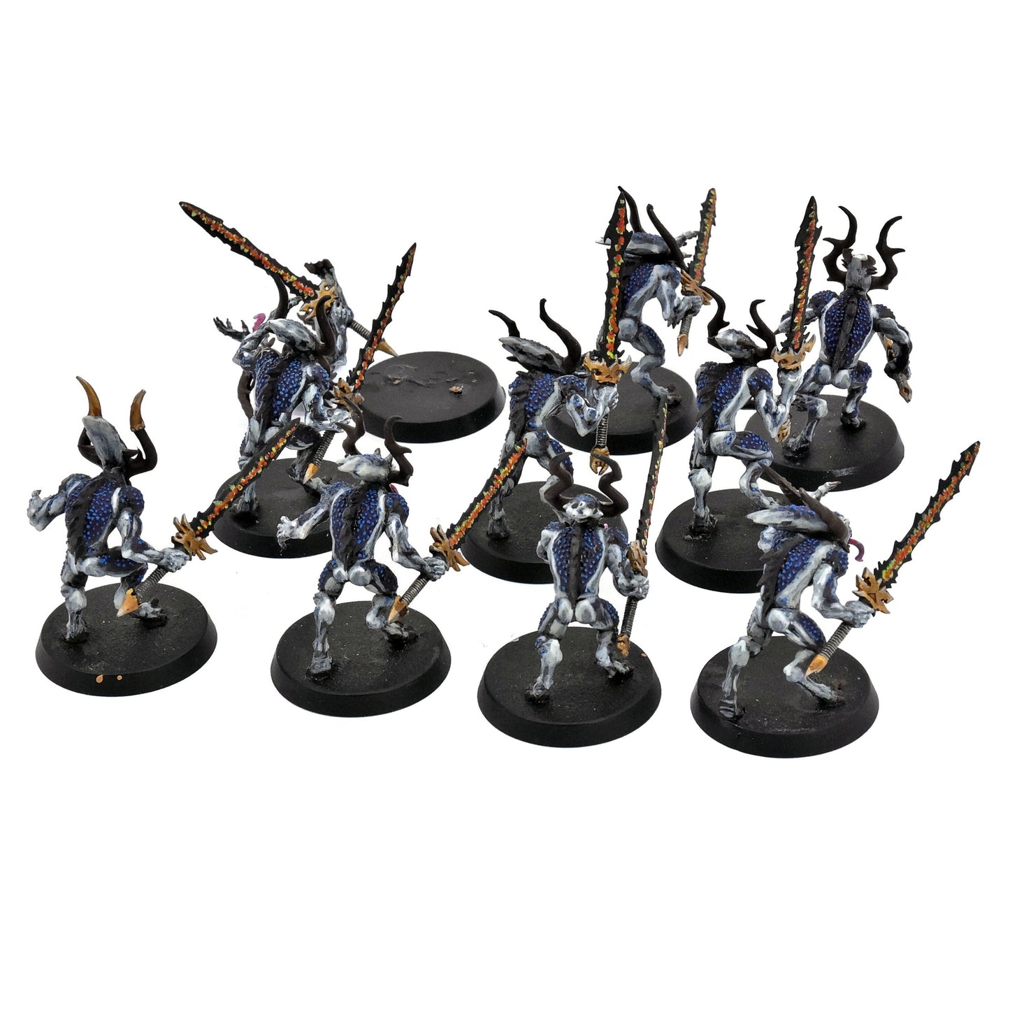 BLADES OF KHORNE 10 Bloodletters Of Khorne #3 Warhammer Sigmar 8306