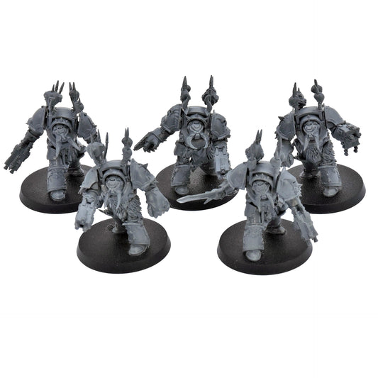 CHAOS SPACE MARINES 5 Chaos Terminators Squad #2 Warhammer 40K 8344