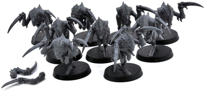 TYRANIDS 9 Hormagaunts #1 INCOMPLETE old sculpt Warhammer 40K 4006