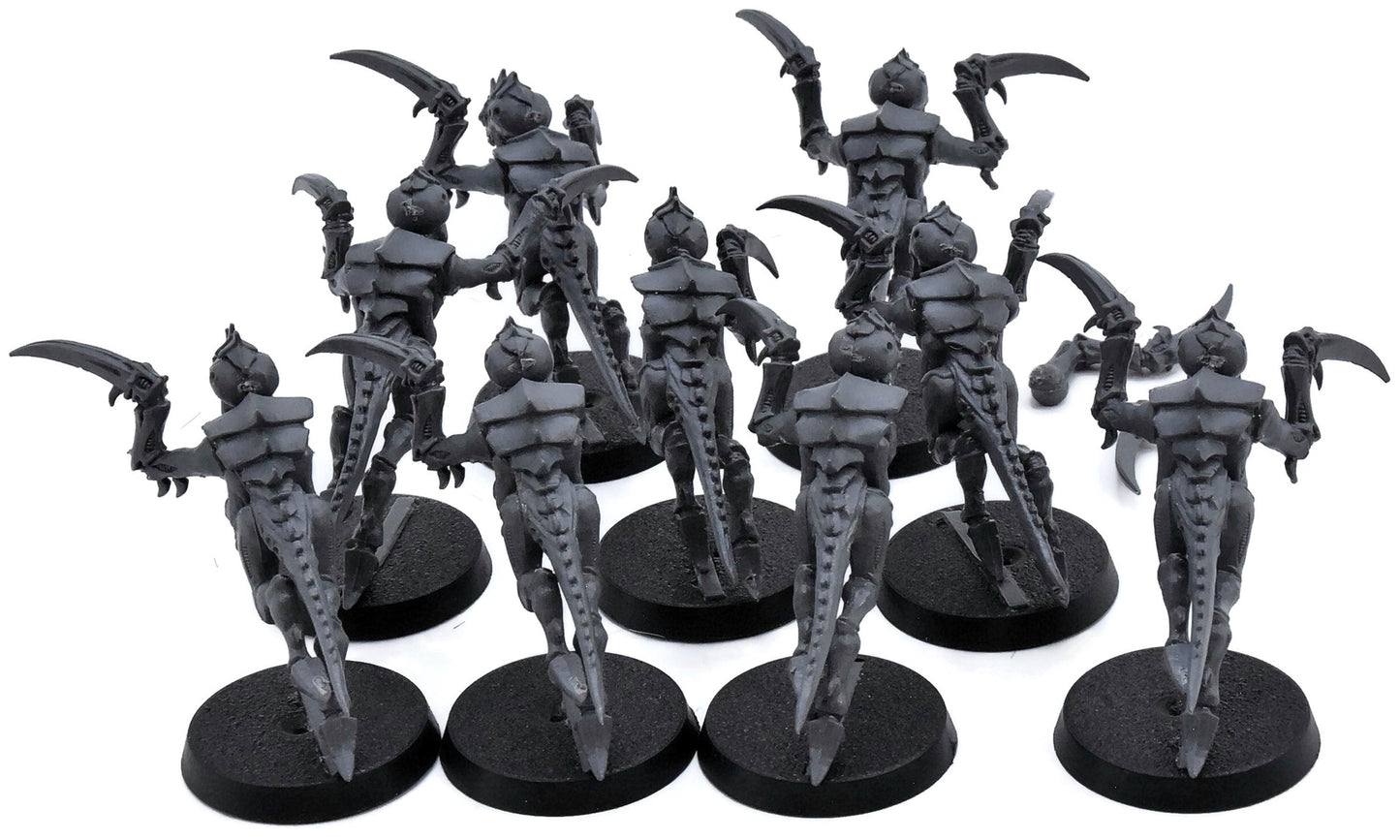 TYRANIDS 9 Hormagaunts #1 INCOMPLETE old sculpt Warhammer 40K 4006
