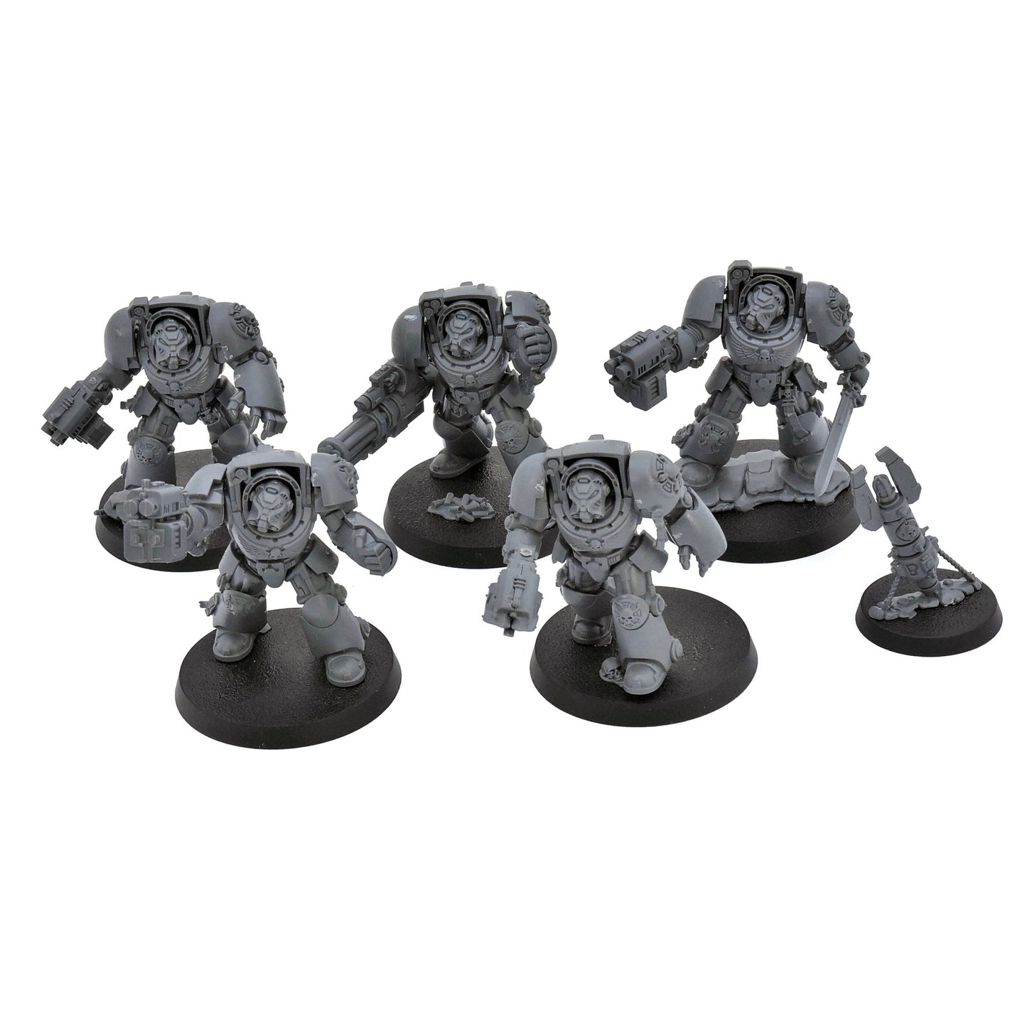 SPACE MARINES 5 Terminator Squad #1 Warhammer 40K 8412