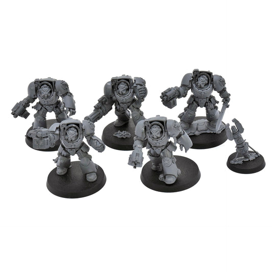 SPACE MARINES 5 Terminator Squad #1 Warhammer 40K 8412
