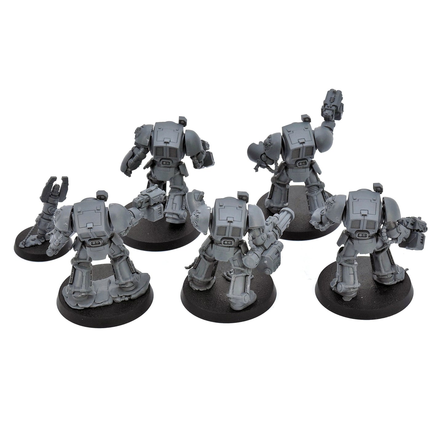 SPACE MARINES 5 Terminator Squad #1 Warhammer 40K 8412