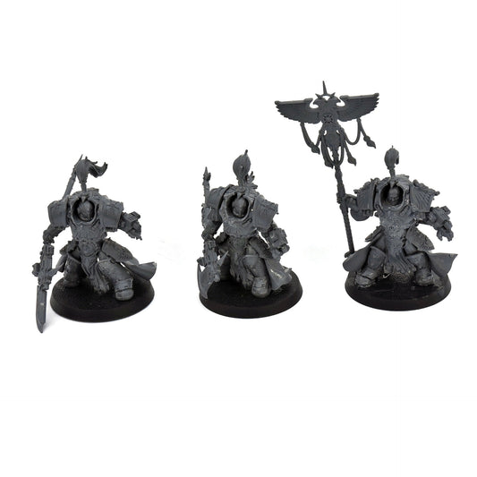 ADEPTUS CUSTODES 3 Allarus Custodians #1 BADLY GLUED Warhammer 40K 8450