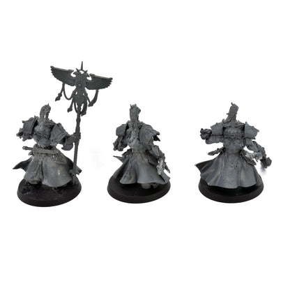 ADEPTUS CUSTODES 3 Allarus Custodians #1 BADLY GLUED Warhammer 40K 8450