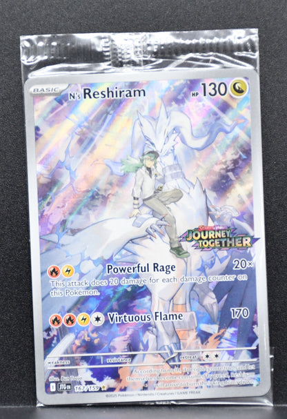 Pokémon N's Reshiram 167/159 SEALED English