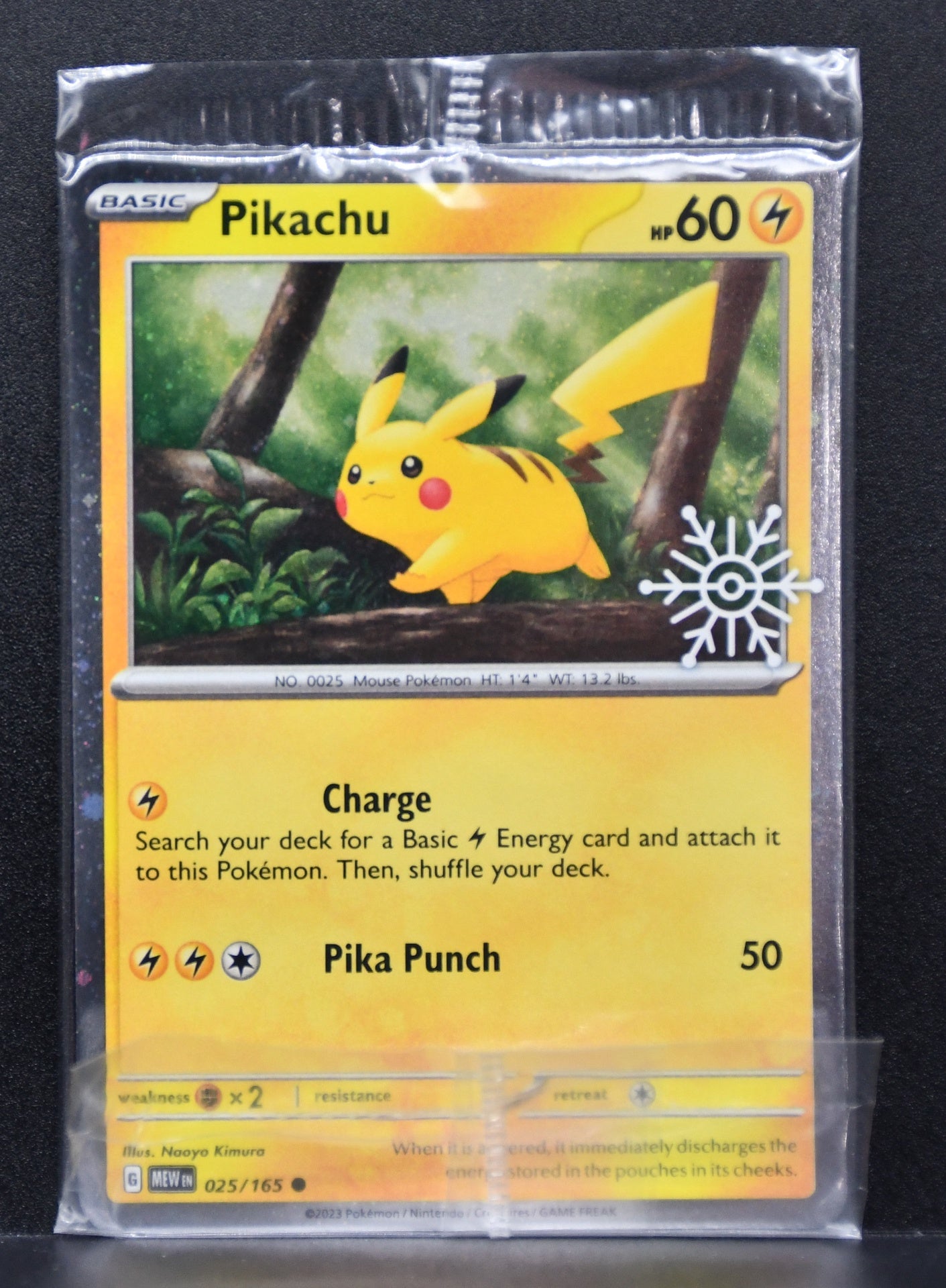 Pokémon Pikachu 025/165 SEALED English