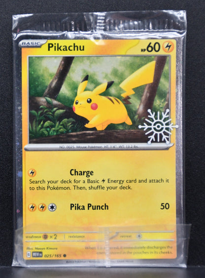 Pokémon Pikachu 025/165 SEALED English