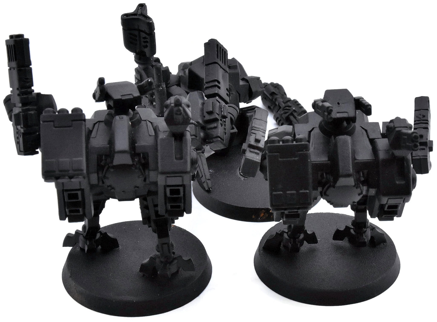TAU EMPIRE 3 Crisis Battlesuits #2 METAL PARTS Warhammer 40K 4198
