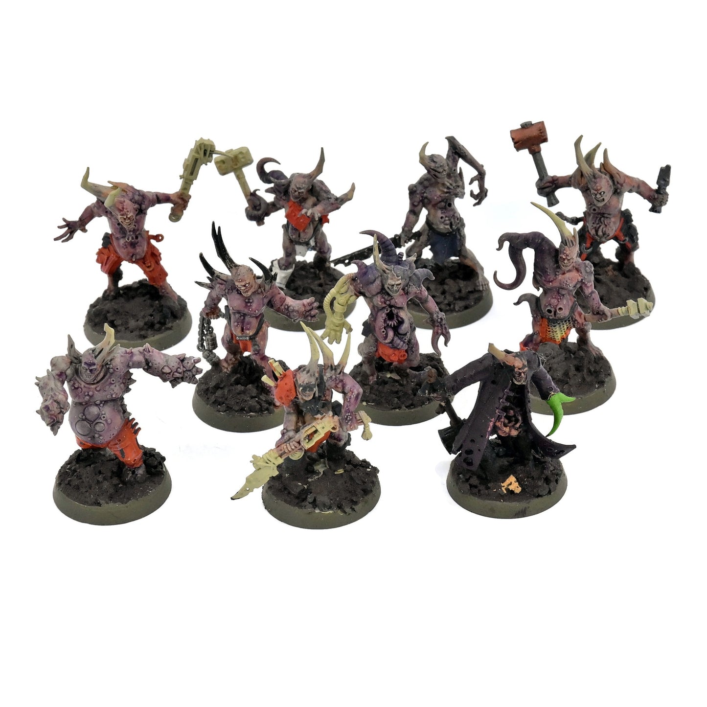 DEATH GUARD 10 Poxwalkers #1 Warhammer 40K 8658
