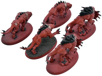 BLADES OF KHORNE 5 Flesh Hounds #2 Warhammer Sigmar 4402
