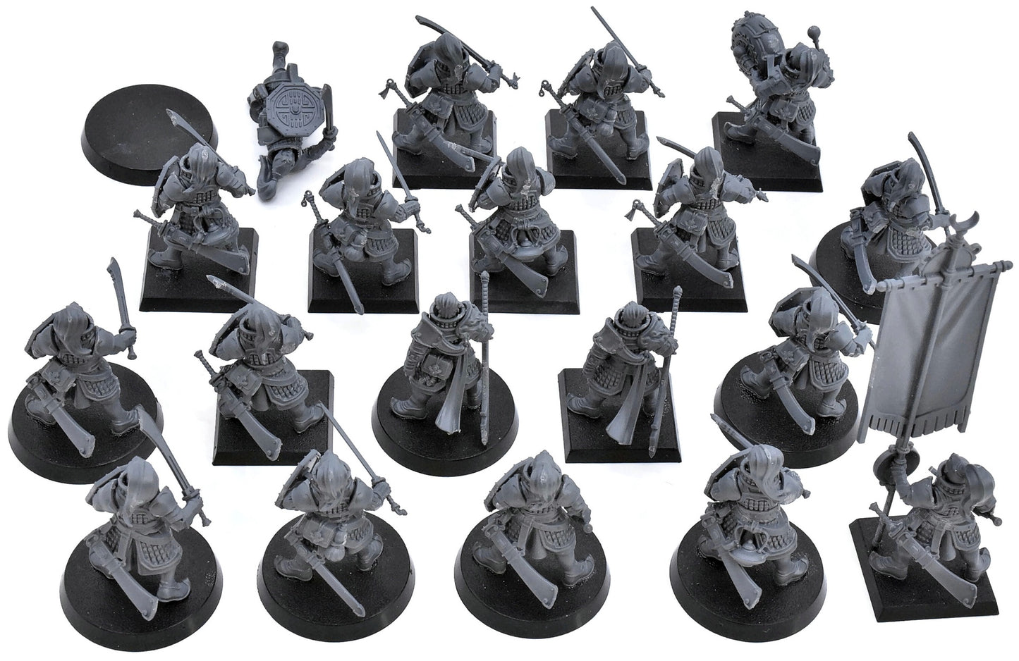GRAND CATHAY 19 Grand Cathay Jade Warriors #2 round base Old World 4440