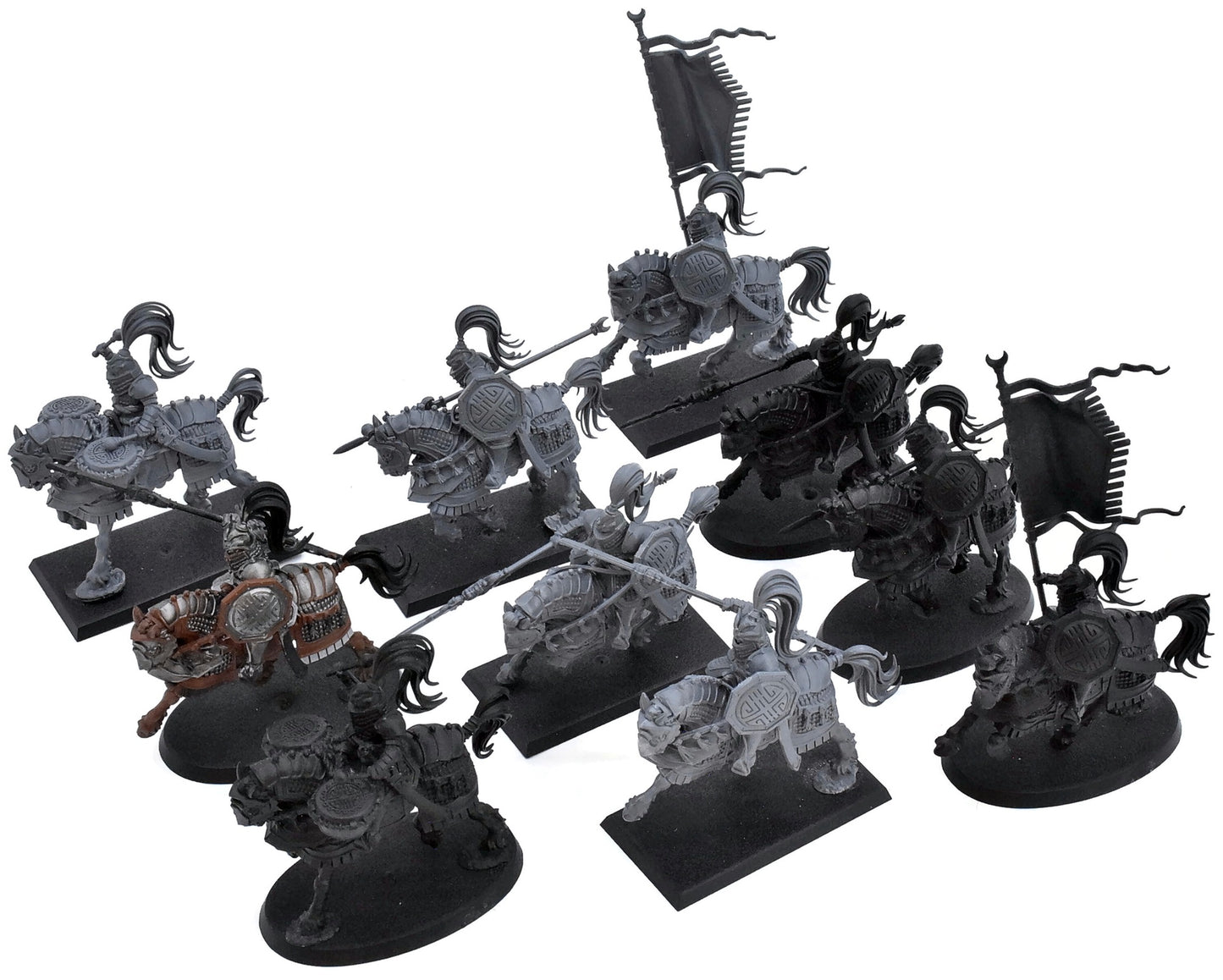 GRAND CATHAY 10 Grand Cathay Jade Lancers #2 round base Old World 4457
