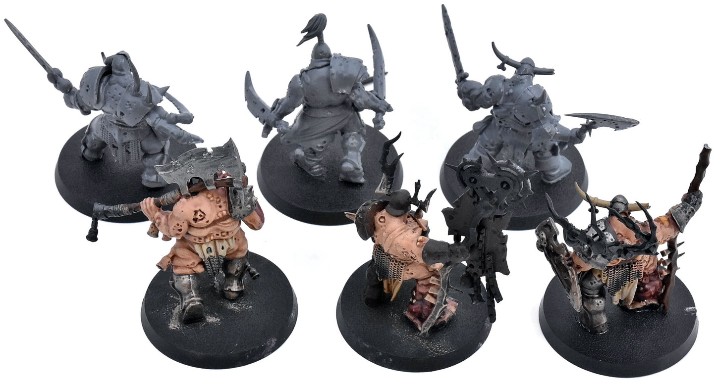 MAGGOTKIN OF NURGLE 6 Putrid Blightkings #3 Warhammer Sigmar 4525