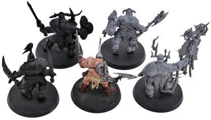 MAGGOTKIN OF NURGLE 5 Putrid Blightkings #2 Warhammer Sigmar 4617