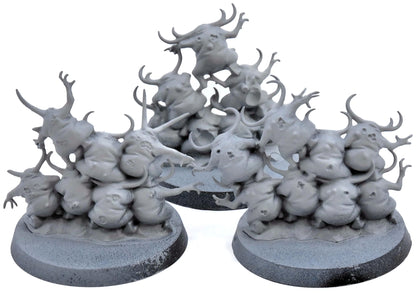 MAGGOTKIN OF NURGLE 3 Nurglings #4 Warhammer Sigmar 4631