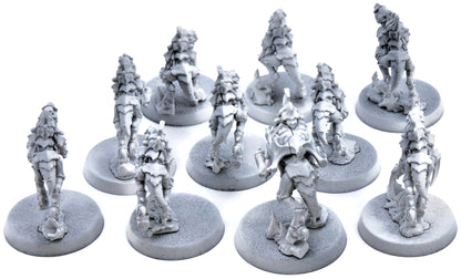 TYRANIDS 10 Barbagaunts #1 Warhammer 40K 4693